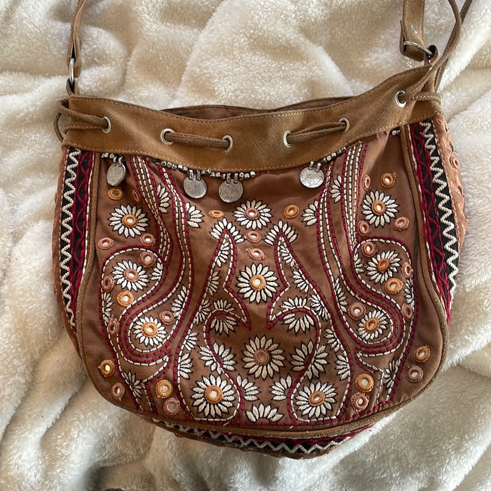 free people boho purse / bag